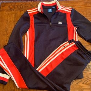 Adidas Tracksuit w Pullover Jacket